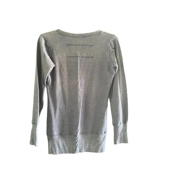 Urban Behavior Women's Gray Long Sleeve Pullover Raglan Sweater Size Small - Picture 4 of 4